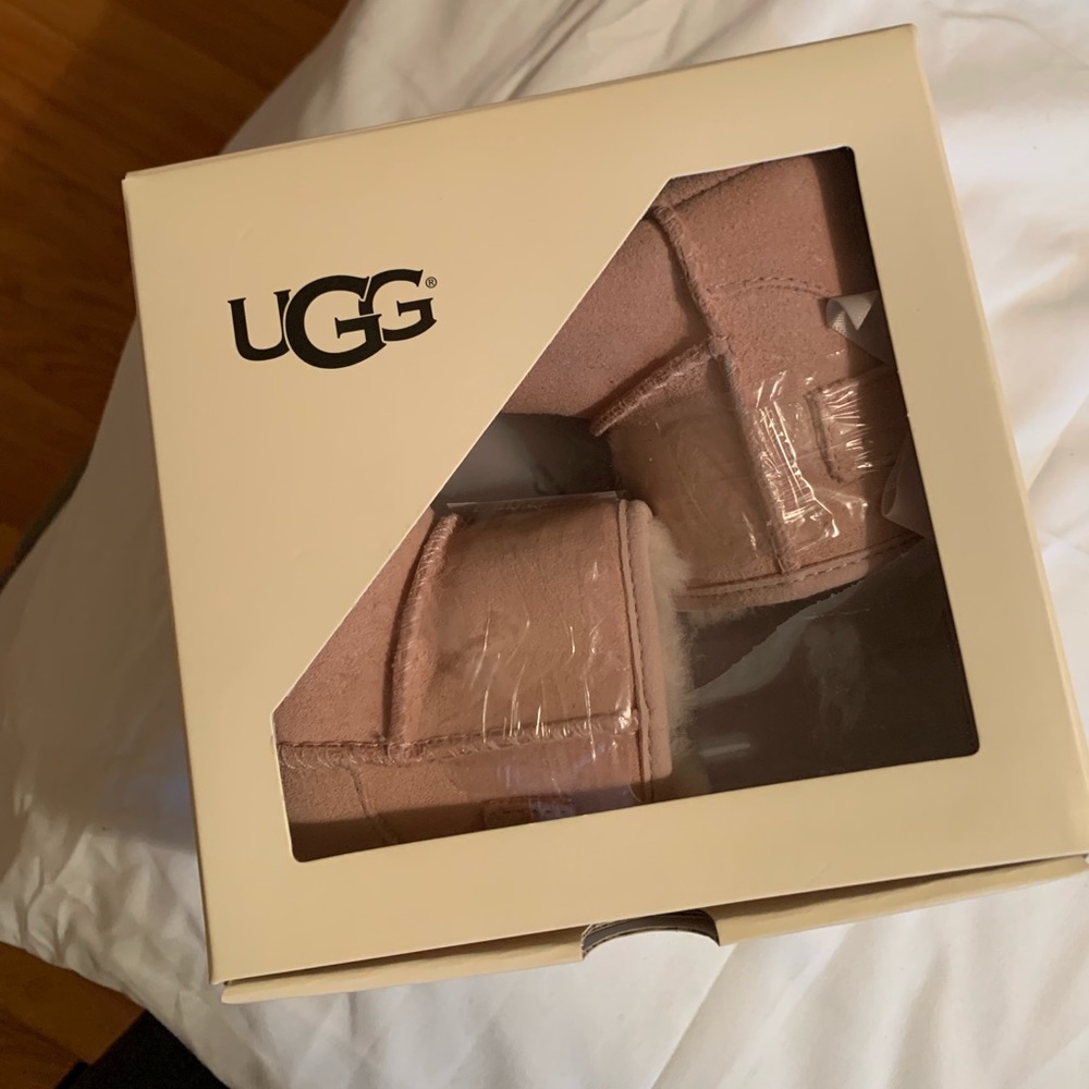 BABY Jesse Bow II Ugg Bootie (0/1) Pink